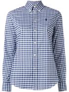 Polo Ralph Lauren Checked Button-down Shirt, Women's, Size: 6, Blue, Cotton