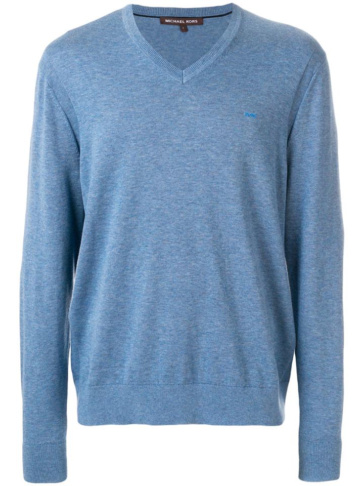 Michael Kors Collection Lightweight Sweatshirt - Blue
