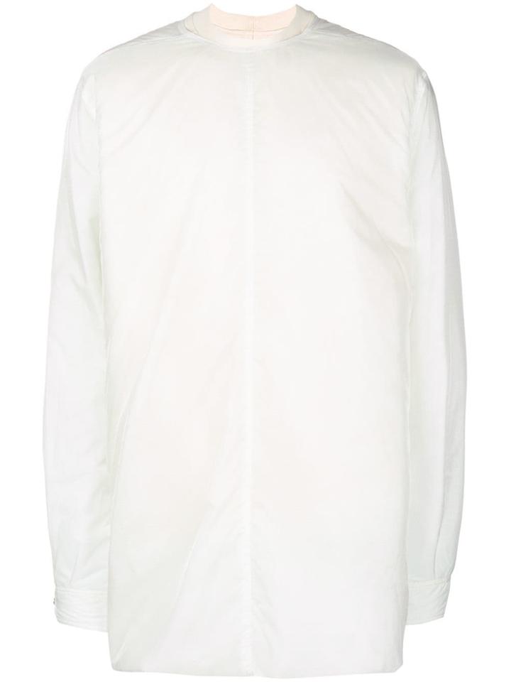 Rick Owens Straight-jacket Shirt - White