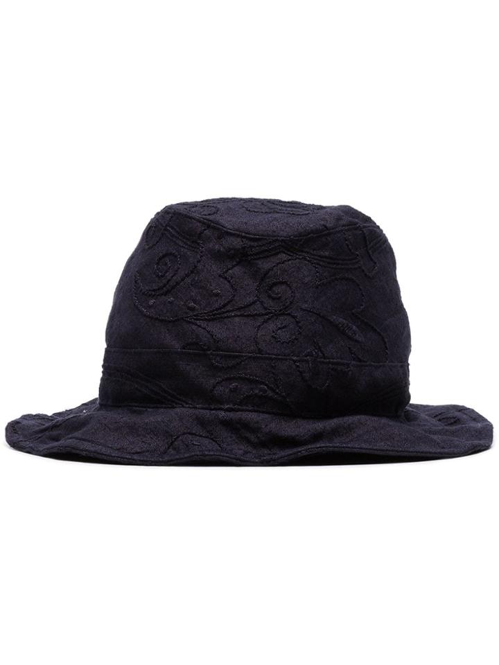 By Walid Walid Firas Bucket Hat Indg - Blue