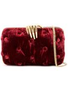 Benedetta Bruzziches - Carmen Clutch - Women - Velvet - One Size, Red, Velvet