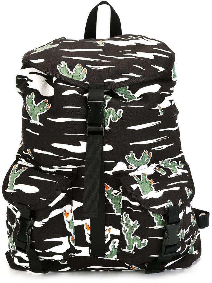 Henrik Vibskov Cactus Print Backpack