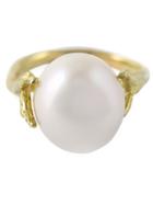 Wouters & Hendrix Gold Pearl Ring, Women's, Size: 50, White, Pearls/18kt Gold