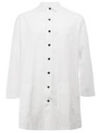 Christopher Nemeth English Cutaway Collar Shirt, Men's, Size: Small, White, Cotton