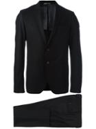 Boss Hugo Boss Formal Two-piece Suit, Men's, Size: 54, Black, Polyamide/cupro/cashmere/virgin Wool