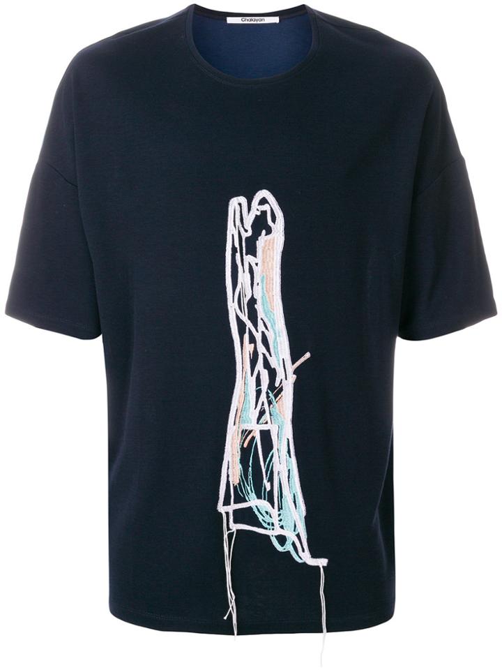 Chalayan Oversized T-shirt - Blue