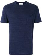 Officine Generale Front Pocket T-shirt - Blue