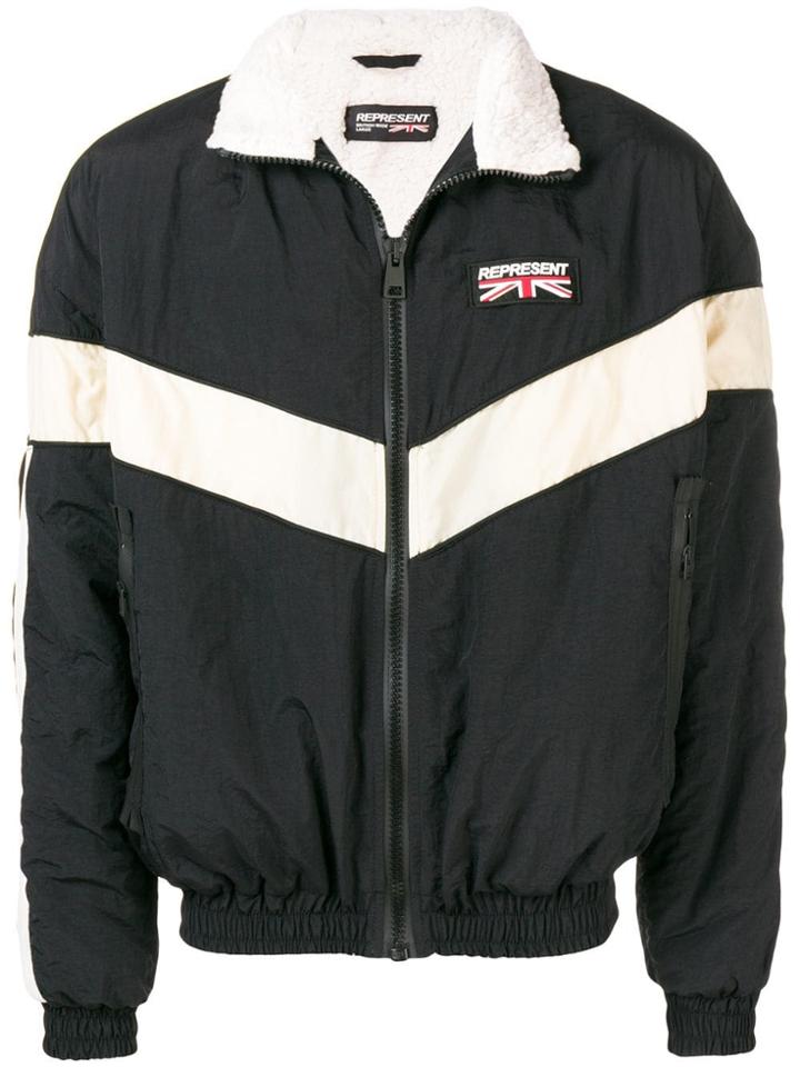 Represent Sports Bomber Jacket - Black