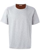 Marni Layered T-shirt, Men's, Size: 50, Grey, Cotton