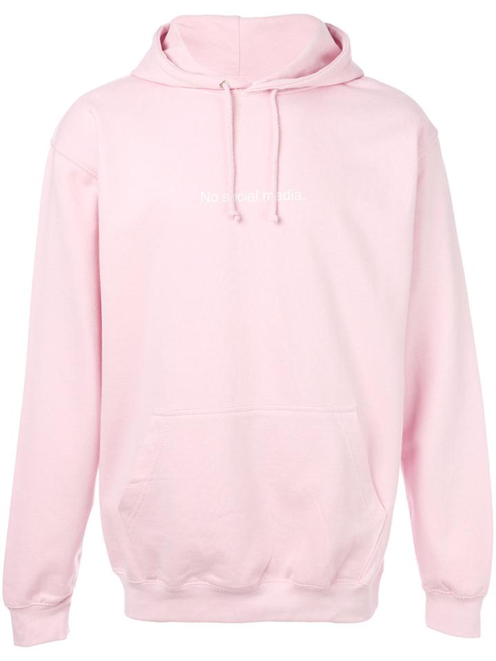 F.a.m.t. No Social Media Hoodie - Pink & Purple