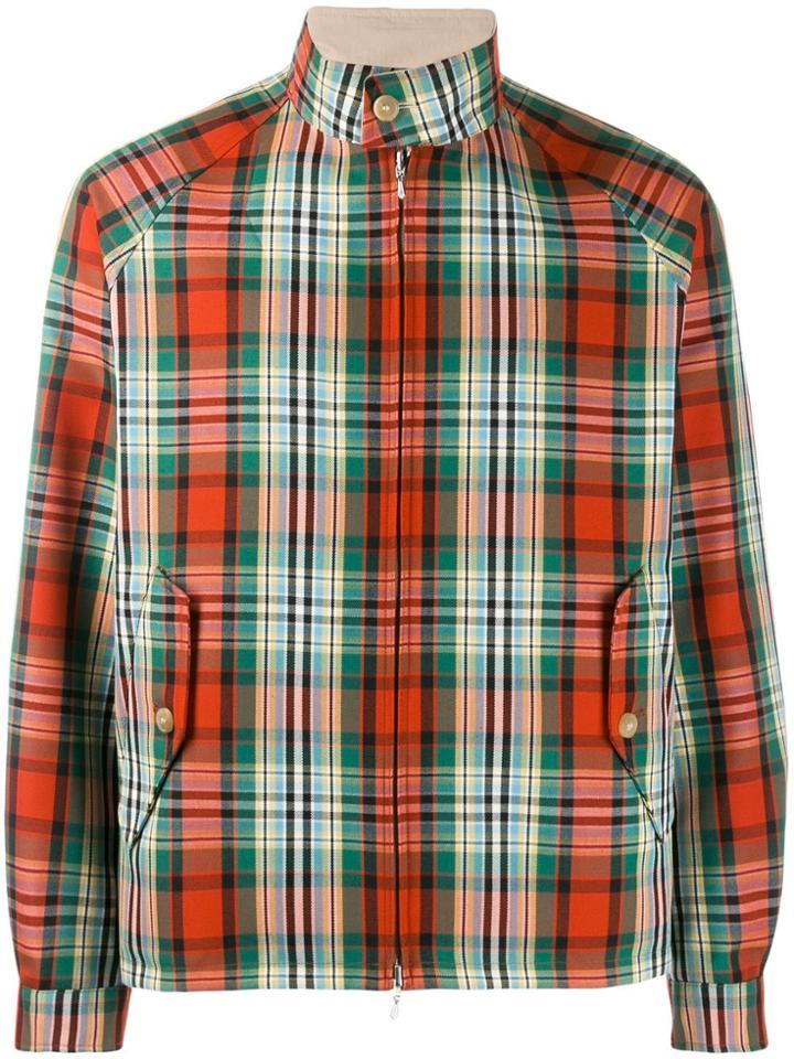 Mackintosh Checked Jacket - Green