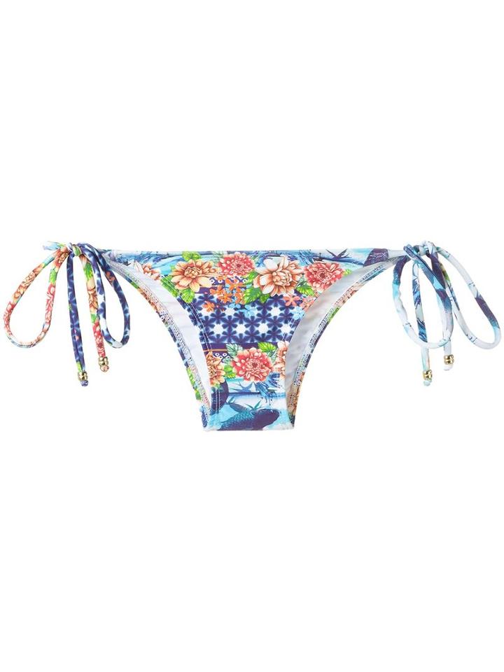Blue Man - Printed Bikini Bottoms - Women - Lyocell - P, Lyocell