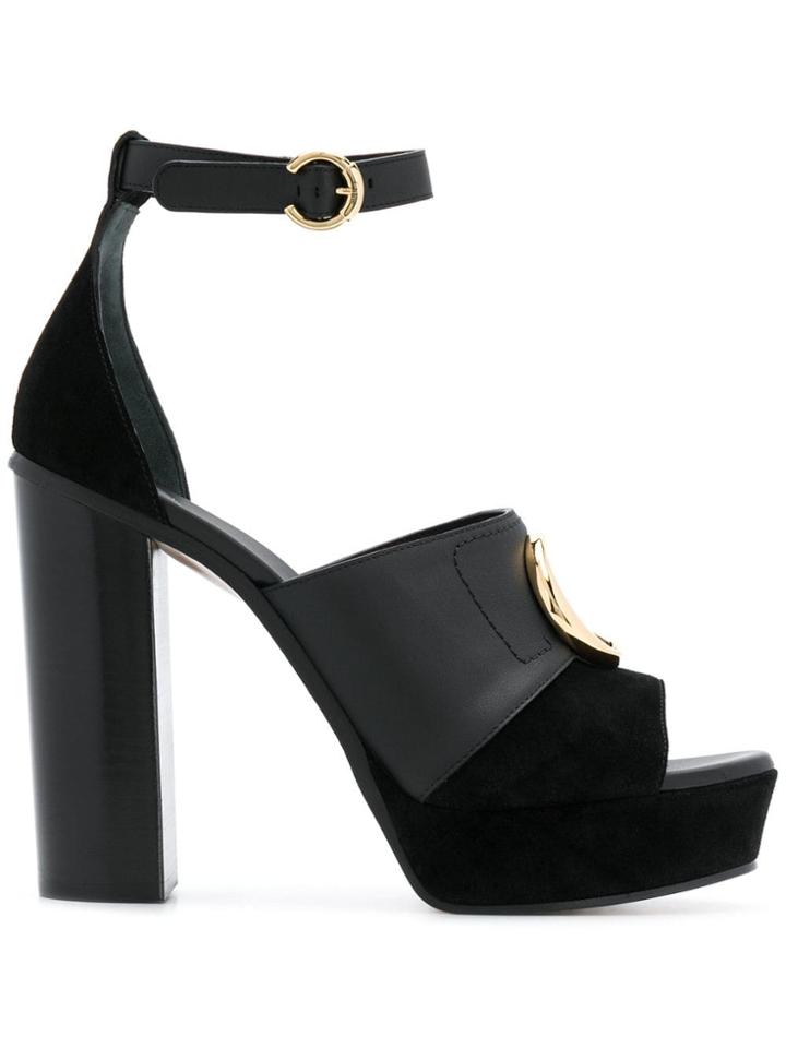 Chloé Chloé Platform Sandals - Black