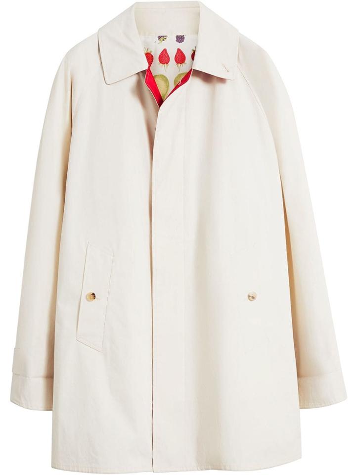 Burberry Reissued Waxed Gabardine Car Coat - Neutrals