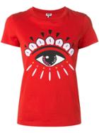 Kenzo Eye Print T-shirt - Red