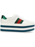Gucci Platform Sneakers - White