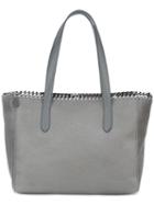 Stella Mccartney East/west Tote Bag, Women's, Grey, Artificial Leather/metal (other)