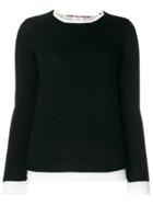 Comme Des Garçons Crew Neck Jumper - Black