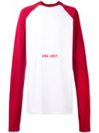 Hood By Air - Oversized Printed Sweatshirt - Men - Cotton - M, Red, Cotton