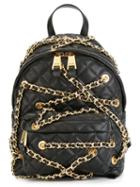 Moschino Chain Embellished Backpack