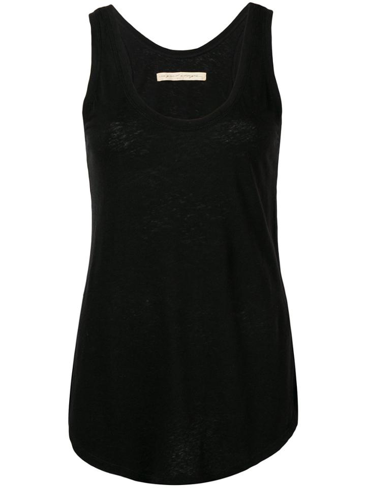 Raquel Allegra U-neck Tank Top - Black