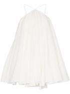 Jacquemus Halterneck Mini Dress - White