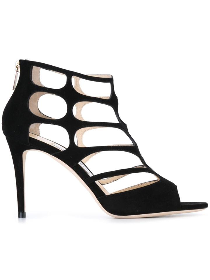 Jimmy Choo 'ren 85' Sandals - Black