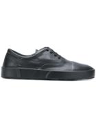 Jil Sander Basic Lace-up Sneakers - Black