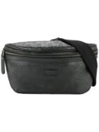Gucci Pre-owned Gg Pattern Belt Bag - Black