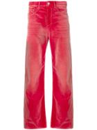 Golden Goose Deluxe Brand Straight-leg Fitted Trousers - Red