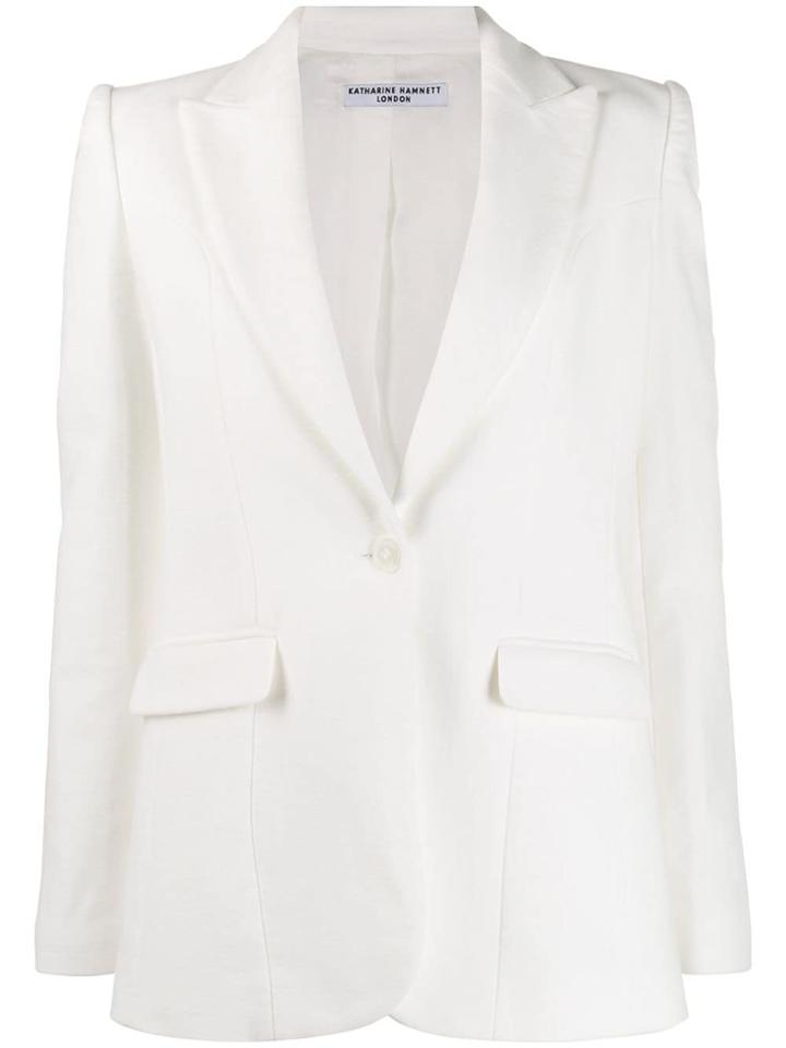 Katharine Hamnett London Single-breasted Blazer - White