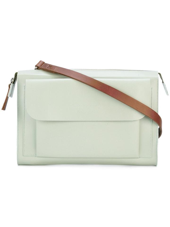 Ally Capellino Jackie Crossbody Bag, Green, Leather