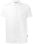 Boss Hugo Boss Front Pocket Plain Shirt, Men's, Size: Medium, White, Cotton