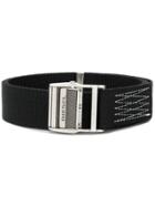 Diesel B-onavigo Technical Tape Belt - Black