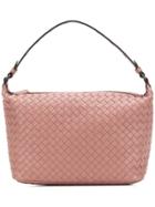 Bottega Veneta Eyelet Detail Shoulder Bag - Pink