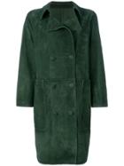 Golden Goose Deluxe Brand Nives Double Breasted Coat - Green