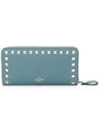 Valentino Studded Square Purse - Blue