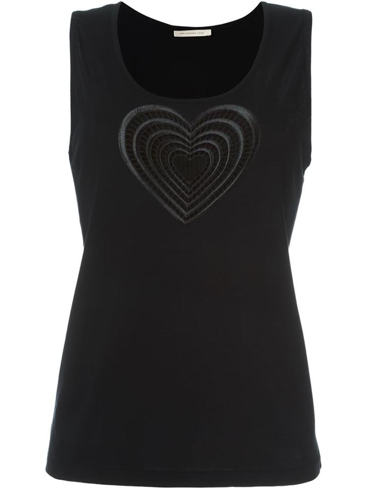 Christopher Kane Macrame Heart Tank