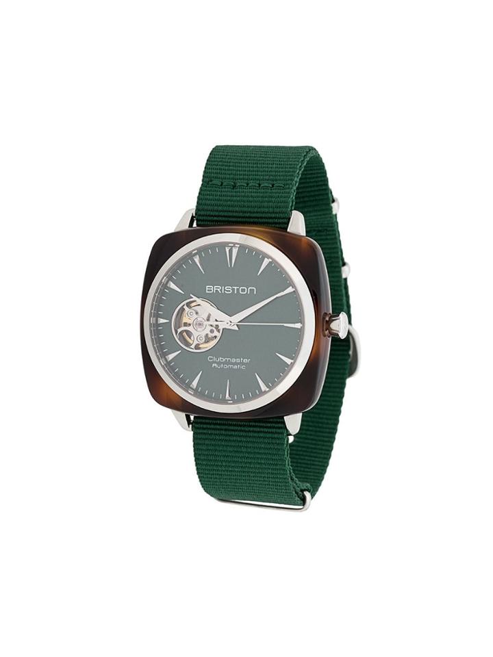 Briston Watches Clubmaster Iconic Watch - Green