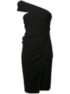 Dsquared2 - One-shoulder Gathered Dress - Women - Polyamide/spandex/elastane/viscose - L, Women's, Black, Polyamide/spandex/elastane/viscose