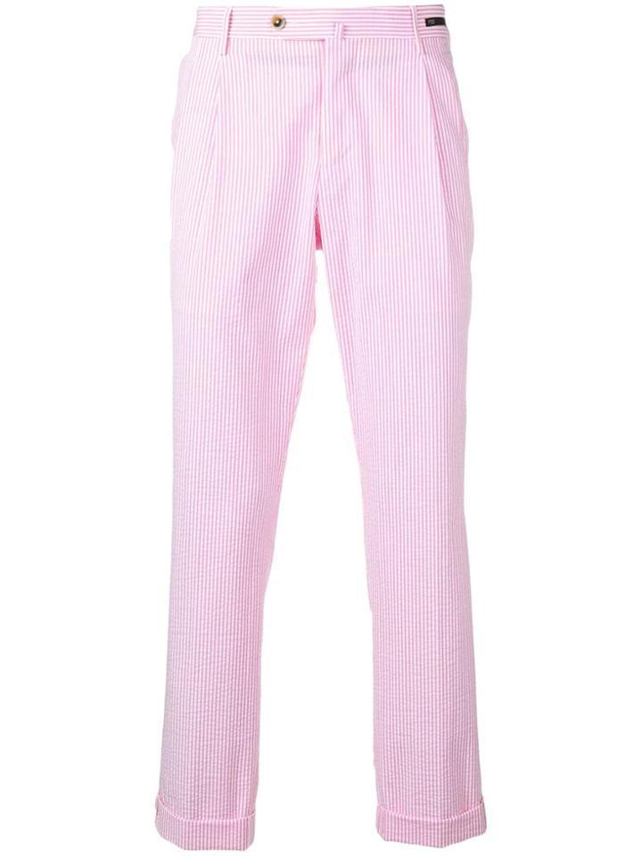 Pt01 Slim Fit Trousers - Pink