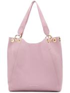 L'autre Chose Eyelet-detailed Tote Bag - Pink