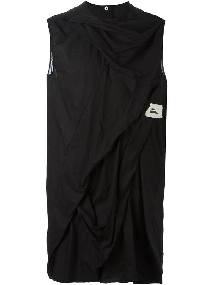 Rick Owens Draped Front Tank Top