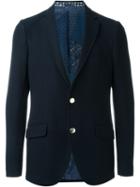 Etro Gold Toned Buttons Blazer