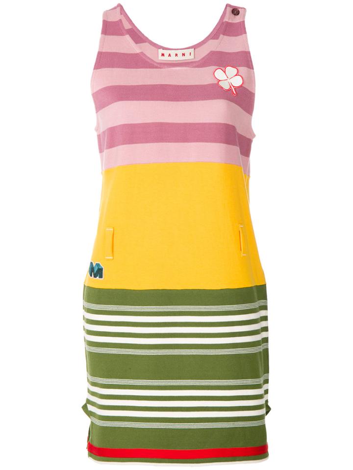 Marni Striped Day Dress - Multicolour