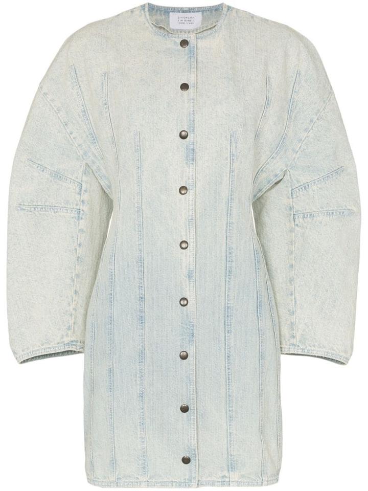 Givenchy Denim Mini Dress - Blue