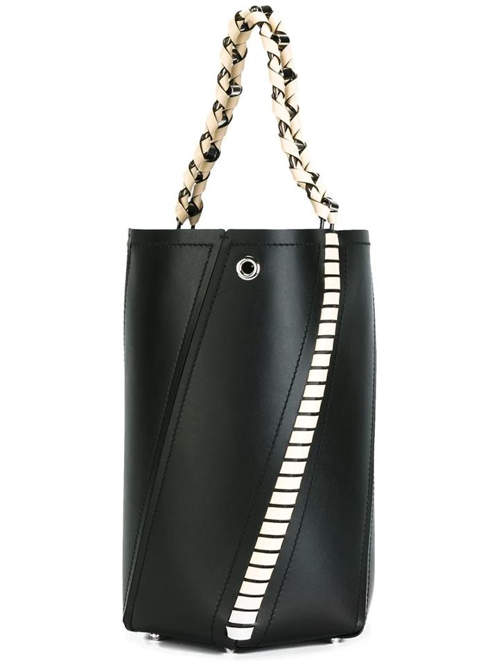 Proenza Schouler Medium 'hex' Whipstitch Bucket Bag, Women's, Black