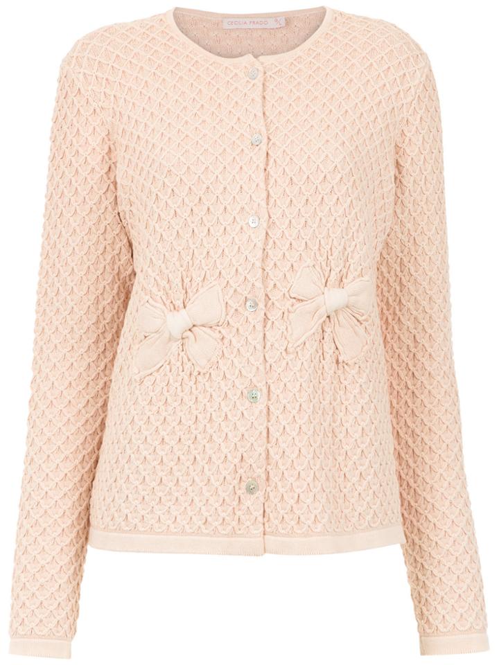 Cecilia Prado Mel Knit Cardigan - Pink & Purple
