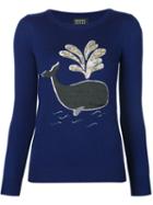 Markus Lupfer Whale Embellished Sweater