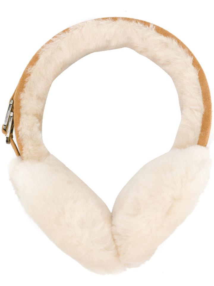 Ugg Australia Shearling Ear-muffs - Nude & Neutrals